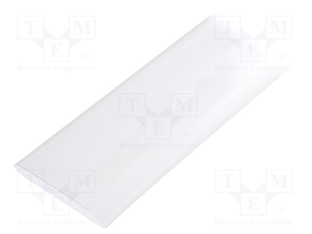 Heat shrink sleeve; glueless; 3: 1; 39mm; L: 1.2m; transparent