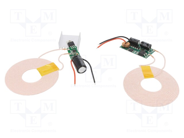 Module: charging; induction charging; 3A; 24V; 12VDC