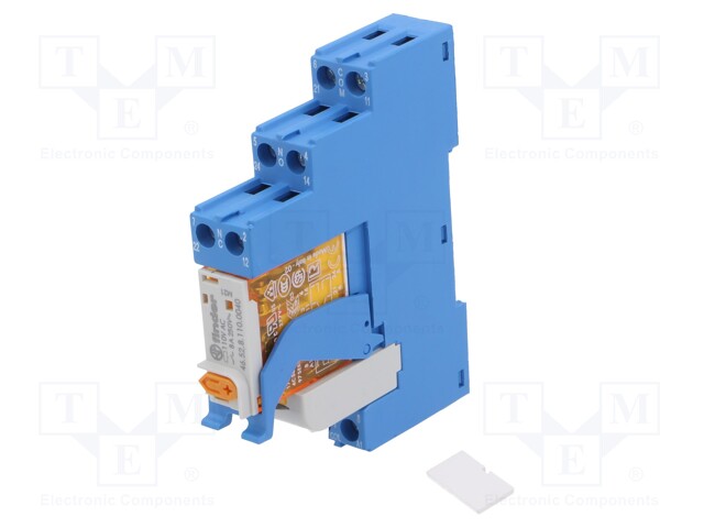 Relay: interface; for DIN rail mounting; Variant: Relay set