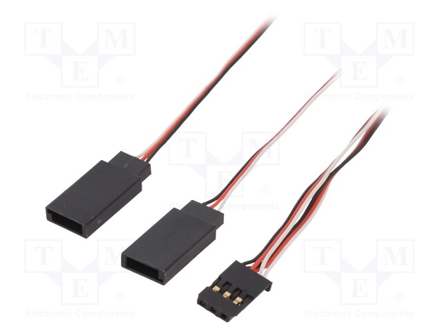 RC accessories: Y splitter; Application: servos; 600mm; 32AWG