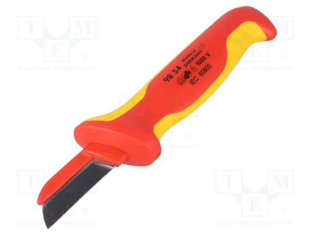 Knife; for removing insulation; Tool length: 190mm