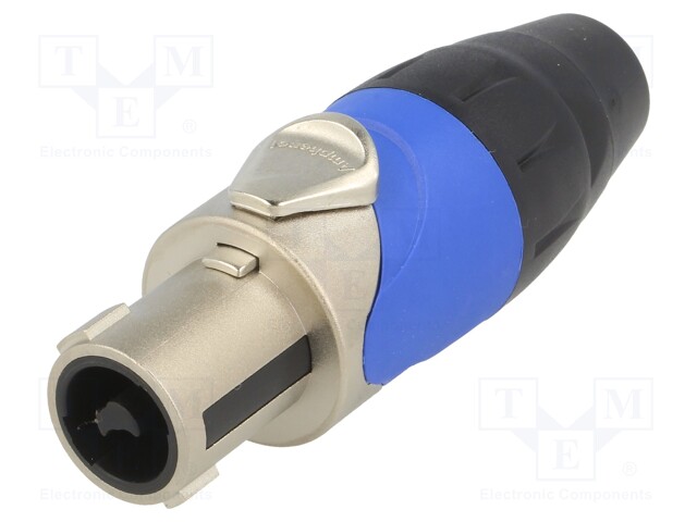 Plug; loudspeaker; female; PIN: 2; for cable; 30A; 133V; zinc alloy