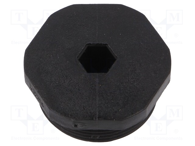 Stopper; M32; IP68; Mat: polyamide; black