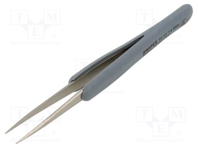 Tweezers; non-magnetic; Blade tip shape: sharp; ESD