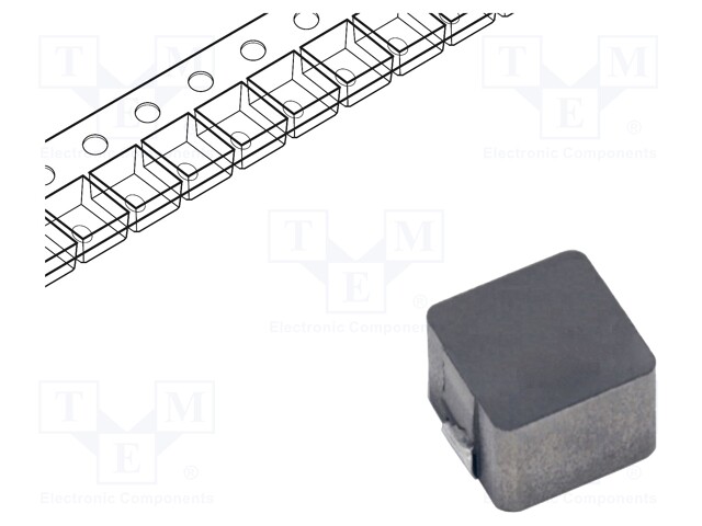 Inductor: wire; SMD; 1uH; Ioper: 26A; 1.7mΩ; ±20%; Isat: 35A; 100kHz