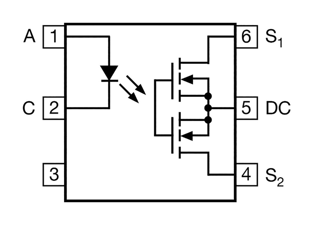 Relay: solid state; SPST-NO; Icntrl max: 50mA; 120mA; 22Ω; SOP4