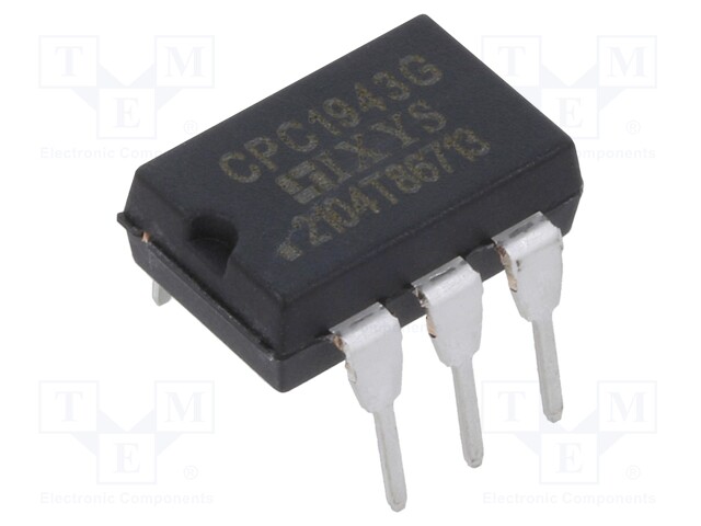 Relay: solid state; Icntrl max: 100mA; 500mA; max.400VAC; THT; DIP6