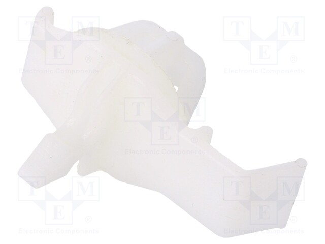 Moulding clip; 10pcs; Mercedes; OEM: 19884781; polyamide; natural