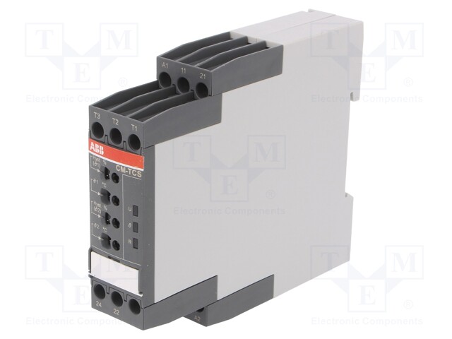 Module: temperature monitoring relay; temperature; 24VAC; DIN