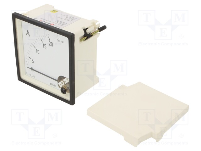 Meter: panel; analogue; 0/20÷40A; True RMS; Iin: 20/40A; Class: 1,5