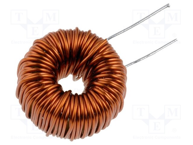 Inductor: wire; THT; 220uH; 1A; 196mΩ