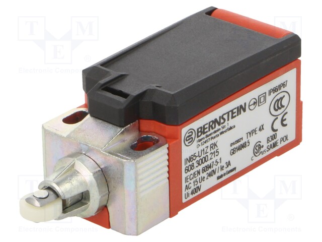 Limit switch; NO + NC; 5A; max.240VAC; max.24VDC; M20; IP66