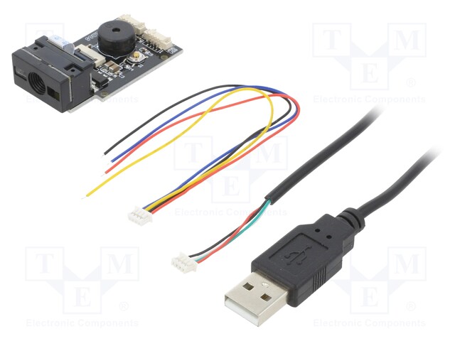 Module: bar code scanners; barcode and QR code reader; UART; USB