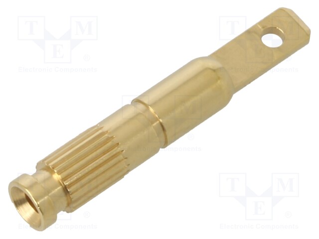 Socket; 2mm banana; 10A; 30VAC; 60VDC; Plating: gold-plated