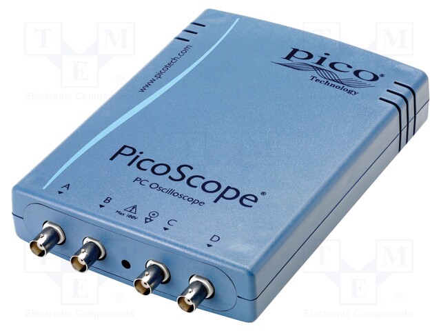 PC connected oscilloscope; Band: ≤20MHz; Channels: 4; 32Mpts; 100V