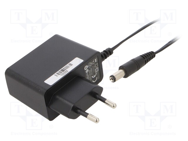 Power supply: switched-mode; constant voltage; 12VDC; 1A; 12W