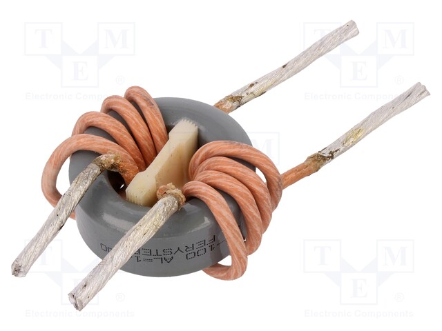 Inductor: wire; THT; 330uH; 50A; 1mΩ; 230VAC; 21x13mm; -20÷+50%