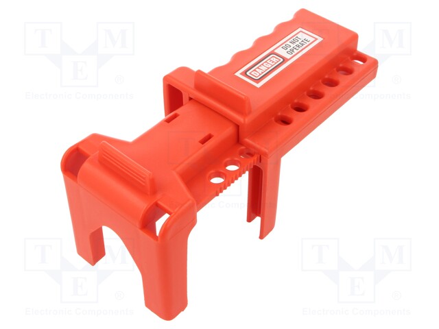 Ball valve lockout; Mat: polypropylene; 6.35÷25.4mm