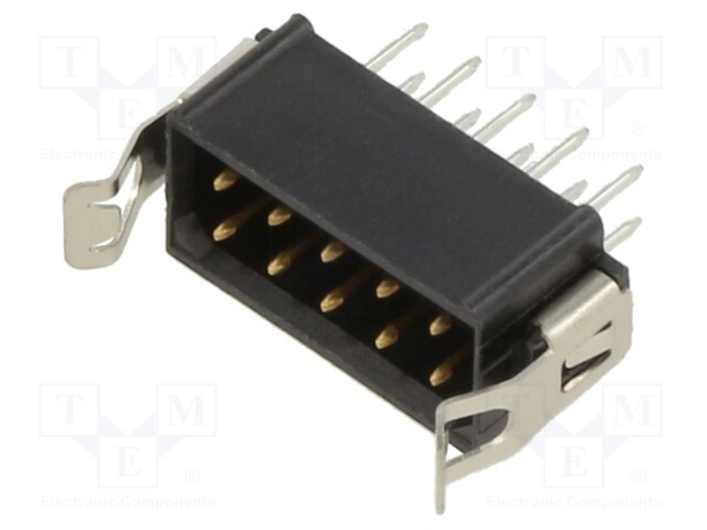 Socket; PCB-cable/PCB; male; Datamate L-Tek; 2mm; PIN: 10; THT; 800V