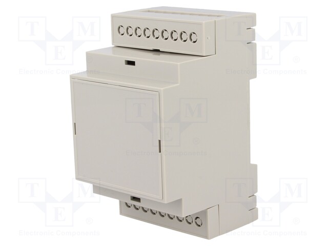 Enclosure: for DIN rail mounting; Y: 90.2mm; X: 53.3mm; Z: 57.5mm