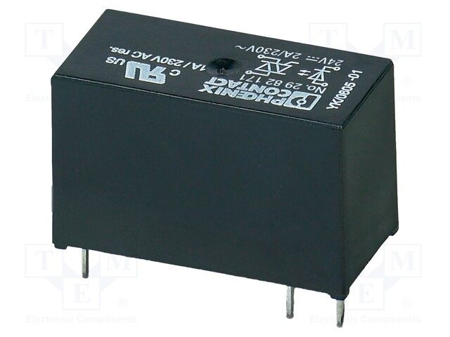 Relay: solid state; Ucntrl: 19.2÷28.8VDC; 2A; 24÷253VAC; THT