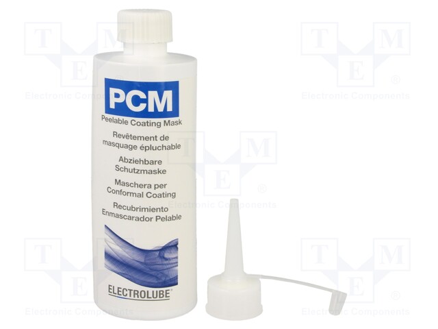 Latex coating mask; bottle; 250ml; Name: PCM; 0.95g/cm3; 2h; 900%