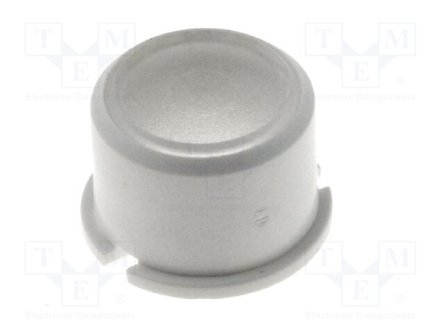 Button; round; white; Application: MEC1625006,MEC3FTH9; Ø9.6mm