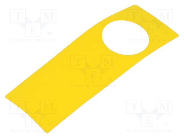 Description label; 45; 150x38mm; Mat: plastic; Body: yellow