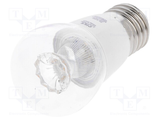 LED lamp; warm white; E27; 230VAC; 250lm; 3.2W; 2700K; CRImin: 80