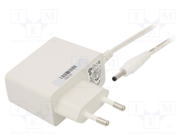 Power supply: switched-mode; constant voltage; 5VDC; 2A; 10W; plug