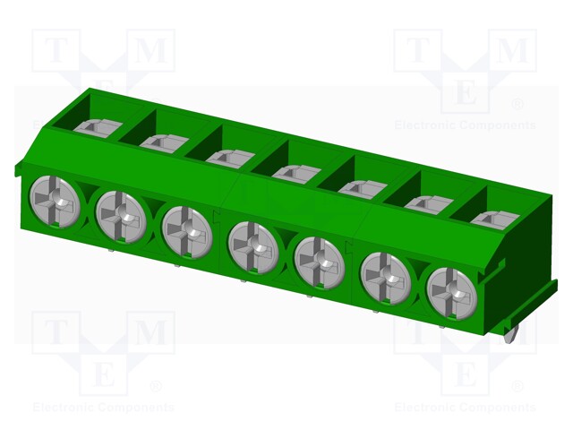 Connector: PCB terminal block; terminal; straight; on PCBs; T3