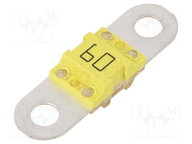 Fuse: fuse; 60A; 32VDC; automotive; BF1; Break.cap: 1000A/32VDC