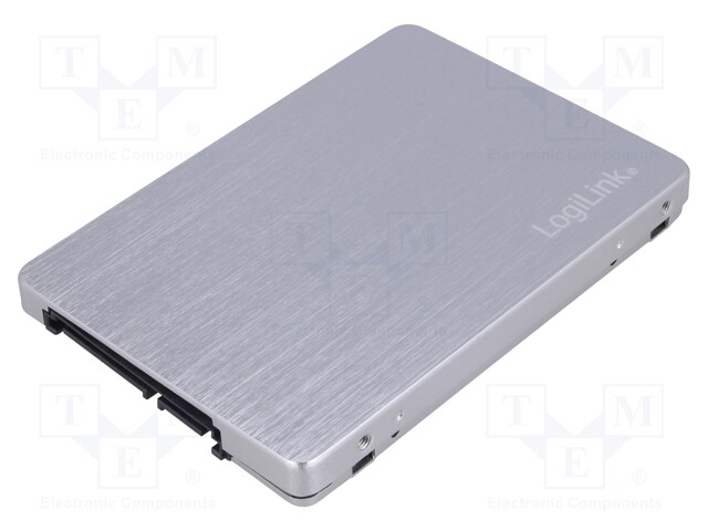 MSATA to SATA adapter; supports mSATA SSD; aluminium