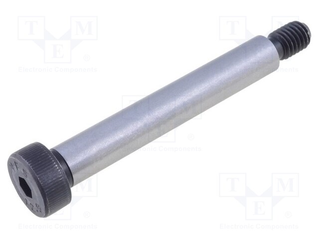 Shoulder screw; Mat: steel; Thread len: 13mm; Thread: M8; Cut: imbus