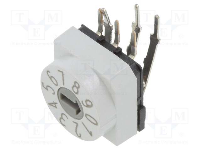 Switch: rotary; Pos: 10; 1uA/20mVDC; -20÷70°C; Mounting: THT