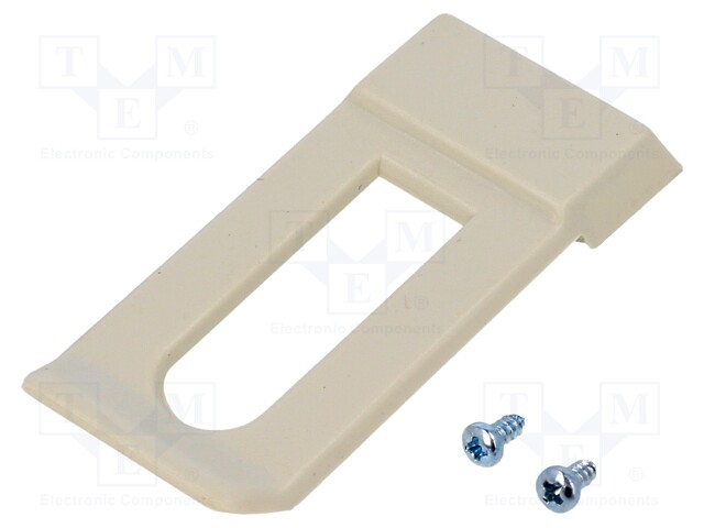 Clip; Colour: light grey; Series: CLIPS; 60x20x6mm