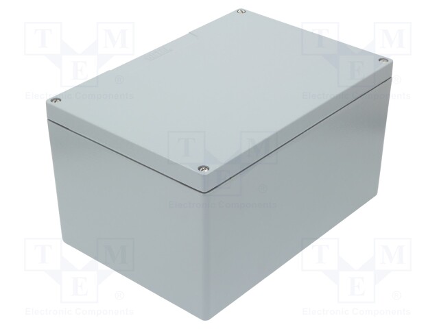 Enclosure: multipurpose; X: 230mm; Y: 330mm; Z: 181mm; GA; aluminium