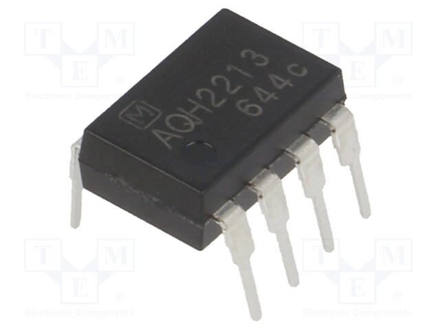 Relay: solid state; Ucntrl: 6VDC; Icntrl: 50mA; 900mA; max.600VAC