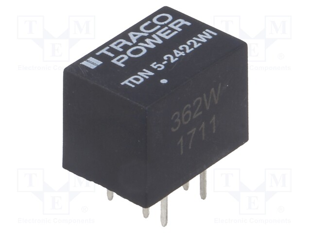 Converter: DC/DC; 5W; Uin: 9÷36V; Uout: 12VDC; Uout2: -12VDC; DIP