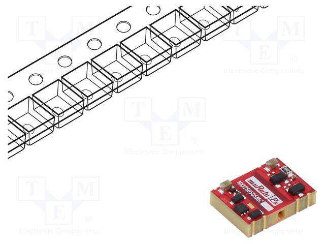 Isolated Board Mount DC/DC Converter, ITE, 1 Output, 2 W, 5 V, 400 mA