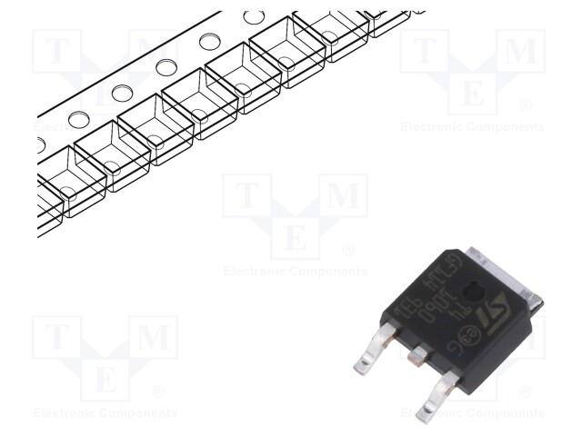 Triac; 600V; 4A; 15mA; SMD; DPAK