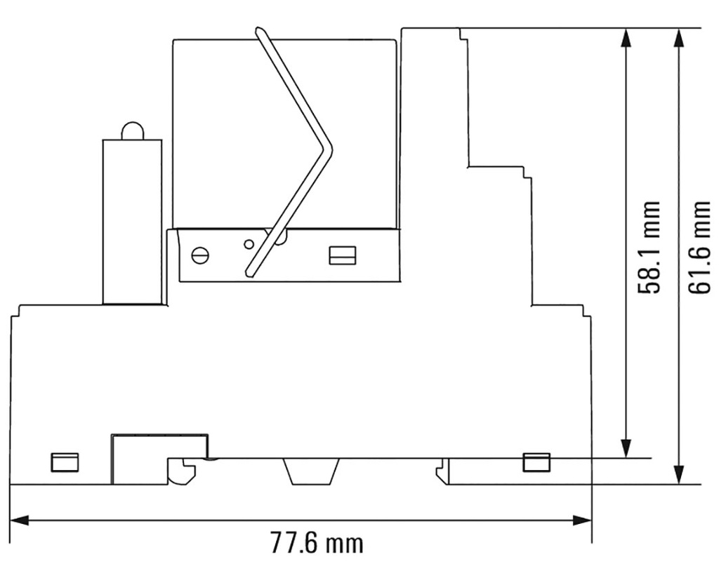 Relay: interface; DPDT; Ucoil: 24VDC; 6A; DIN; Variant: Relay set