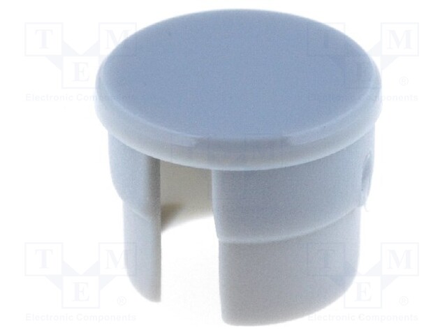 Cap; polyamide; grey; 10mm; -20÷70°C; Application: G10