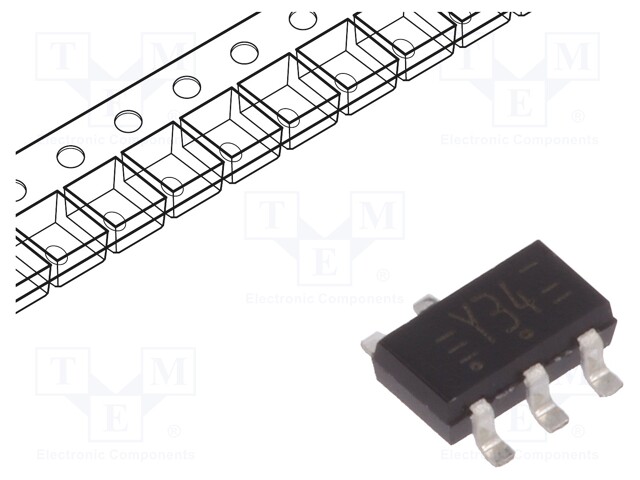 IC: digital; buffer; Channels: 2; SMD; TSOP6; Series: LVC; -40÷125°C