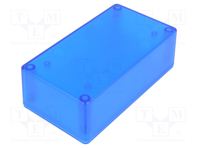 Enclosure: multipurpose; X: 66mm; Y: 121mm; Z: 40mm; 1591; ABS; blue