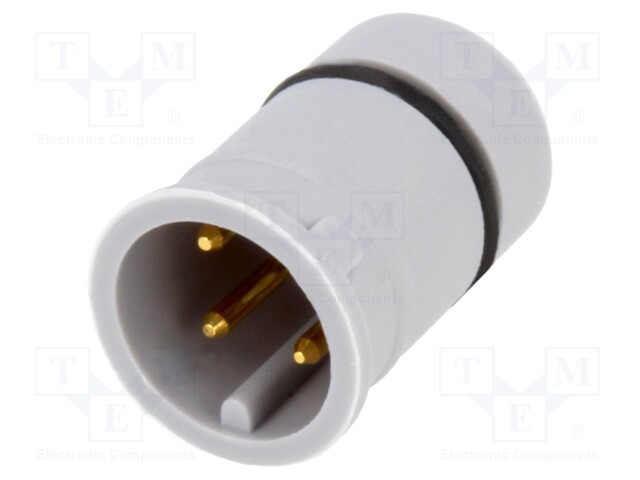 Plug; M12; PIN: 4; A code-DeviceNet / CANopen; 4A; Series: E