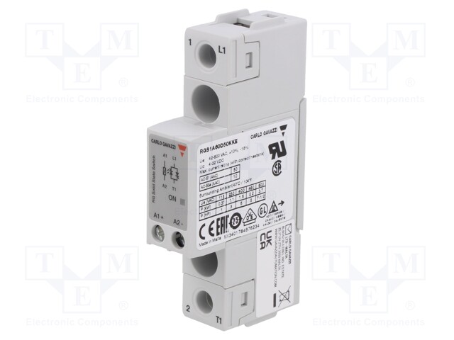 Relay: solid state; Ucntrl: 4÷32VDC; 50A; 42÷660VAC; -40÷80°C; IP20