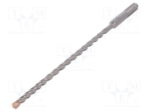 Drill bit; for concrete; Ø: 6mm; L: 210mm; metal; cemented carbide