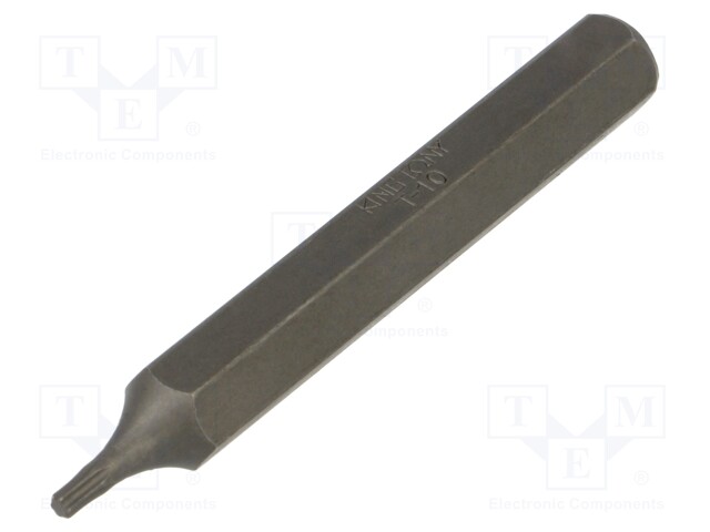 Screwdriver bit; Torx®; TX10; Overall len: 80mm