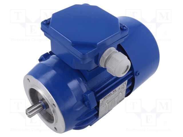 Motor: AC; 3-phase; 0.37kW; 230/400VAC; 2820rpm; 5kg; IP54; -30÷60°C